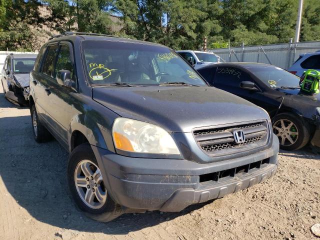 HONDA PILOT EXL 2005 with VIN 2HKYF18525H530634 - Photo from auction