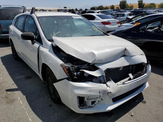 SUBARU IMPREZA 2017 with VIN 4S3GTAA63H3730087 - Photo from auction