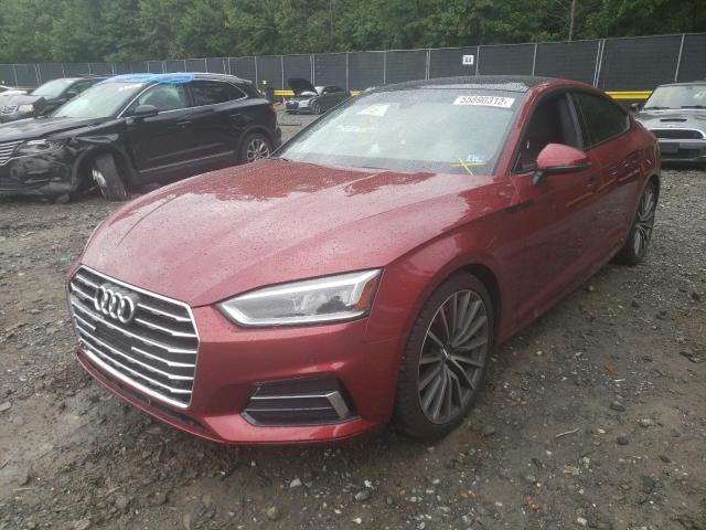 Photo 2 from auction – 2018 AUDI A5 PREMIUM with VIN WAUBNCF56JA013214