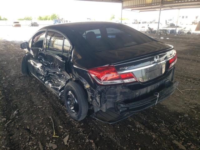 Photo 3 from auction – 2014 HONDA CIVIC LX with VIN 19XFB2F58EE077393