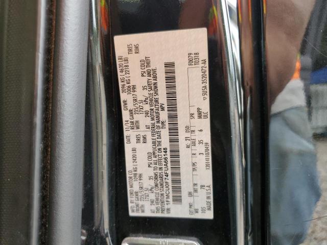 Photo 10 from auction – 2015 FORD ESCAPE S with VIN 1FMCU0F74FUA66148