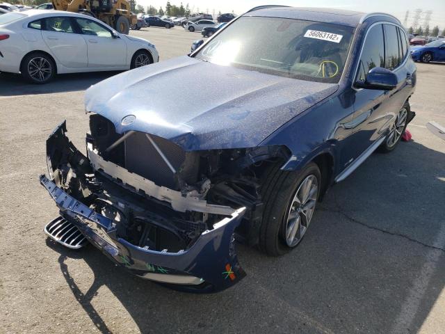 Photo 2 from auction – 2018 BMW X3 XDRIVE3 with VIN 5UXTR9C50JLD65343