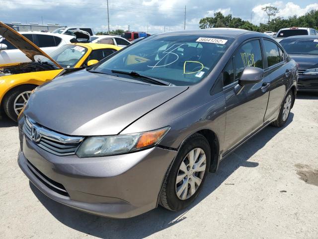 Photo 2 from auction – 2012 HONDA CIVIC LX with VIN 19XFB2F51CE070265