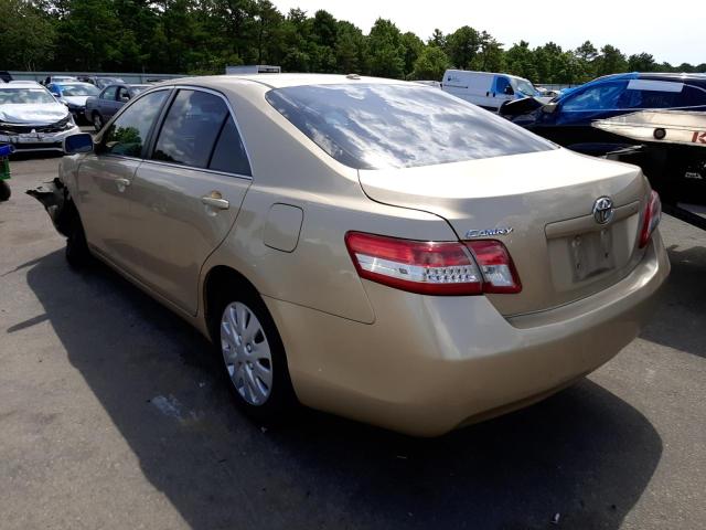 Photo 3 from auction – 2011 TOYOTA CAMRY BASE with VIN 4T1BF3EK9BU199611