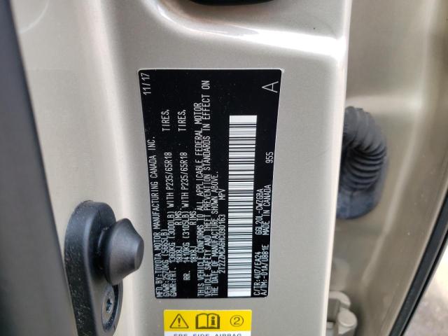 Photo 10 from auction – 2017 LEXUS RX 350 BAS with VIN 2T2ZZMCA6HC090163