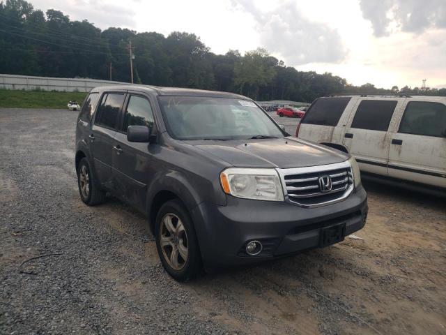 HONDA PILOT EXL 2013 with VIN 5FNYF4H54DB004827 - Photo from auction