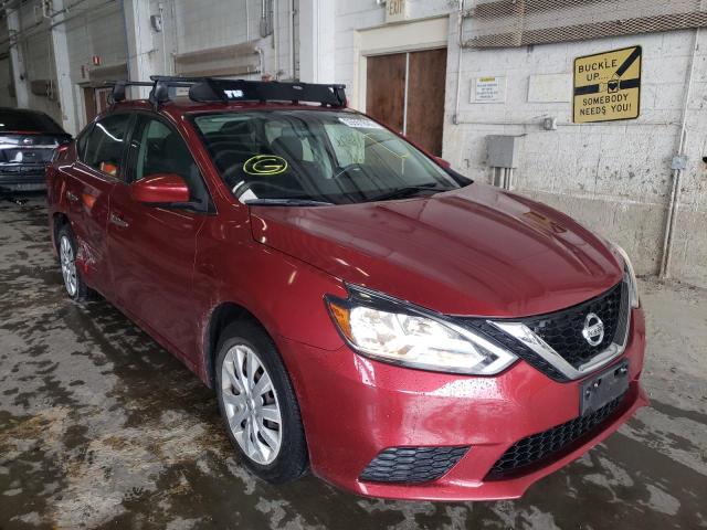 NISSAN SENTRA S 2016 with VIN 3N1AB7AP9GL655423 - Photo from auction