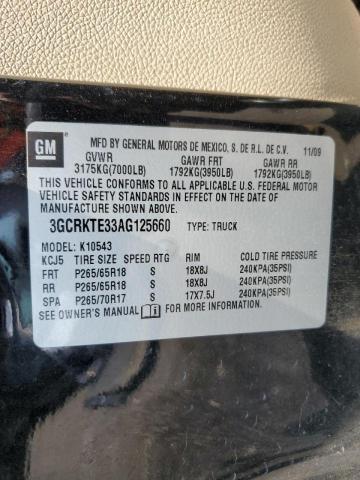 Photo 10 from auction – 2010 CHEVROLET SILVERADO with VIN 3GCRKTE33AG125660
