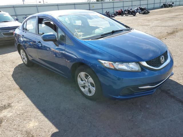 HONDA CIVIC LX 2014 with VIN 19XFB2F54EE206133 - Photo from auction