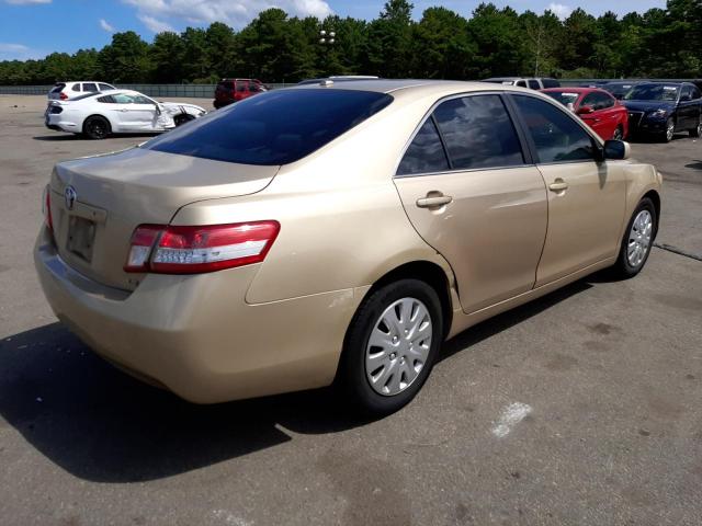Photo 4 from auction – 2011 TOYOTA CAMRY BASE with VIN 4T1BF3EK9BU199611