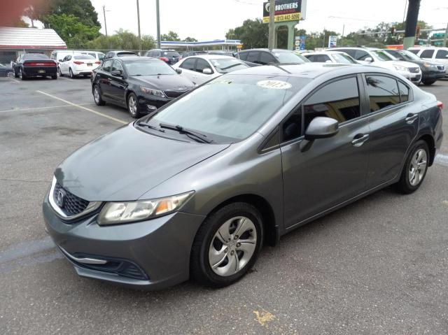 Photo 2 from auction – 2013 HONDA CIVIC LX with VIN 19XFB2F57DE004045