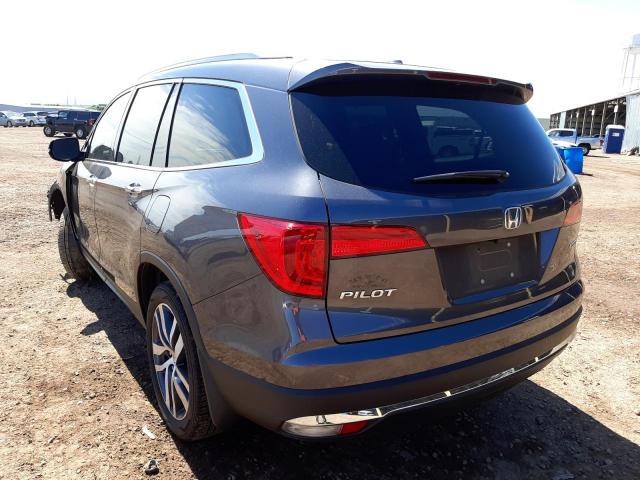 Photo 3 from auction – 2017 HONDA PILOT TOUR with VIN 5FNYF5H95HB044834