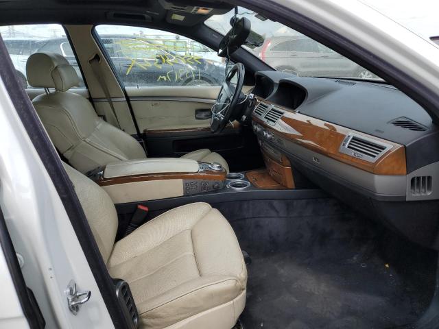 Photo 5 from auction – 2008 BMW 750 LI with VIN WBAHN83558DT83025