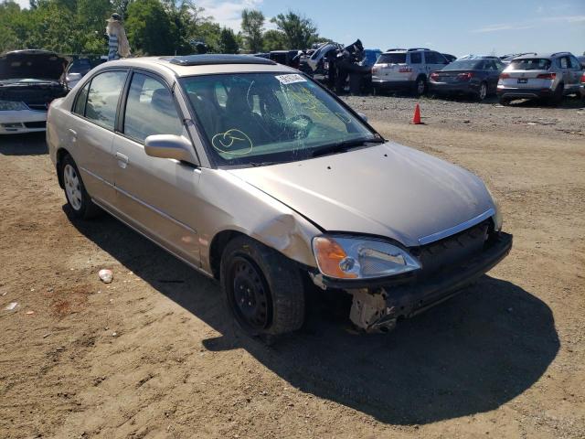 HONDA CIVIC EX 2002 with VIN 1HGES26782L038417 - Photo from auction
