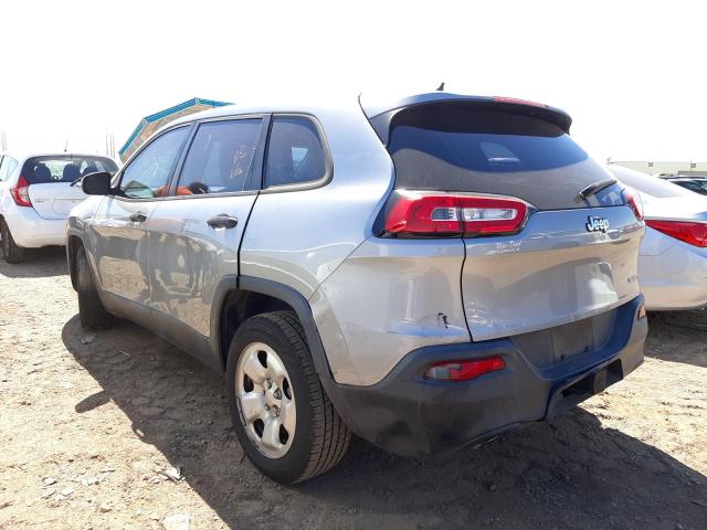 Photo 3 from auction – 2015 JEEP CHEROKEE S with VIN 1C4PJLAB1FW690358