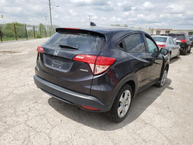 Photo 4 from auction – 2016 HONDA HR-V EX with VIN 3CZRU6H57GM743559