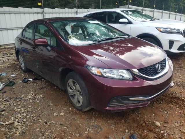 HONDA CIVIC LX 2015 with VIN 19XFB2F54FE083824 - Photo from auction