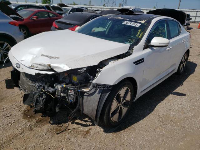 Photo 2 from auction – 2012 KIA OPTIMA HYB with VIN KNAGM4AD4C5032210