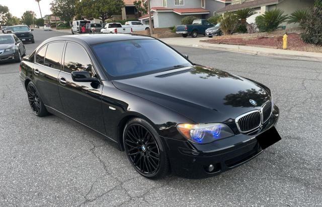 BMW 750 I 2008 with VIN WBAHL83508DT12420 - Photo from auction