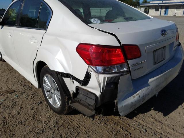 Photo 9 from auction – 2012 SUBARU LEGACY 2.5 with VIN 4S3BMBC6XC3012250