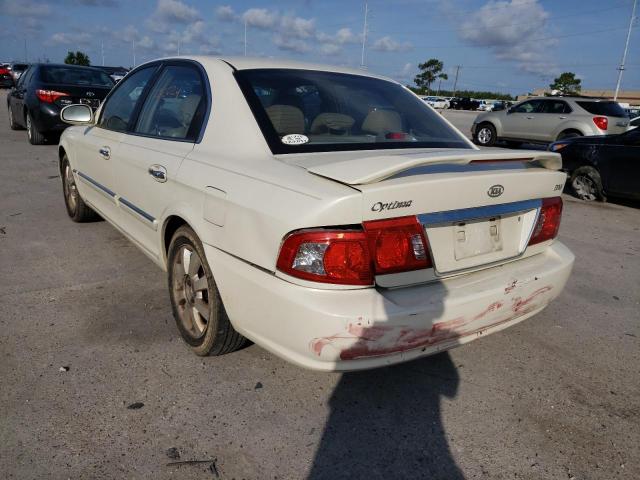 Photo 3 from auction – 2005 KIA OPTIMA LX with VIN KNAGD128955407608