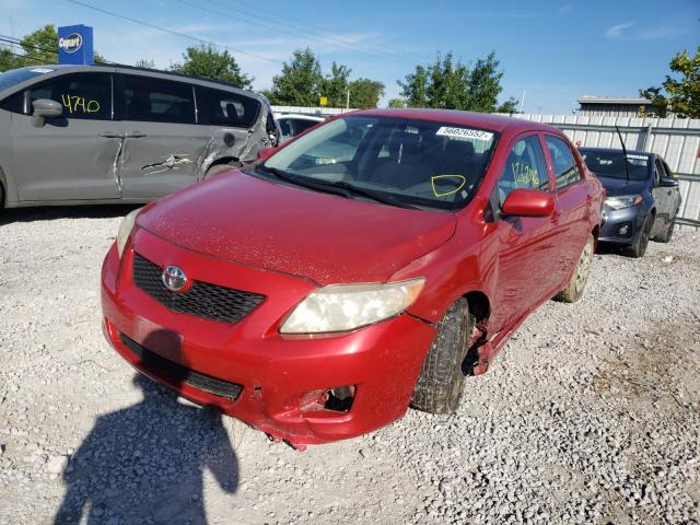 Photo 2 from auction – 2009 TOYOTA COROLLA BA with VIN JTDBL40EX9J037261