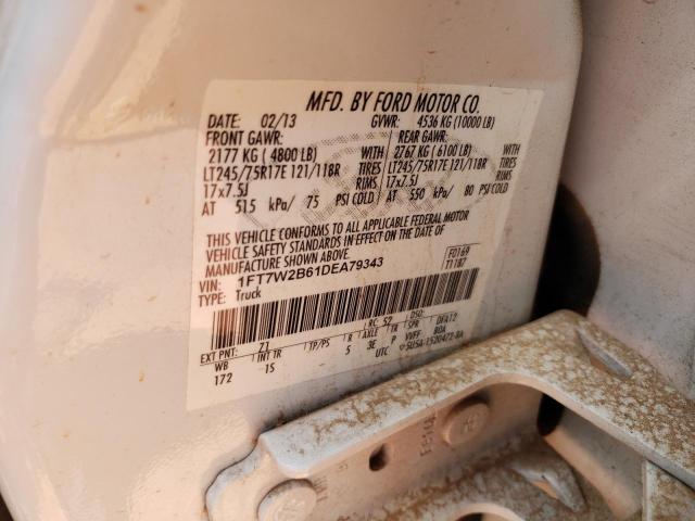 Photo 10 from auction – 2013 FORD F250 SUPER with VIN 1FT7W2B61DEA79343