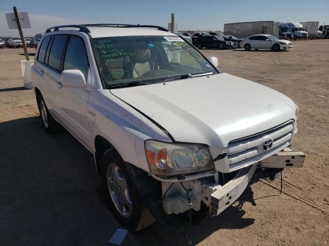 TOYOTA HIGHLANDER 2006 con VIN JTEDP21A860118950 - Foto de la subasta