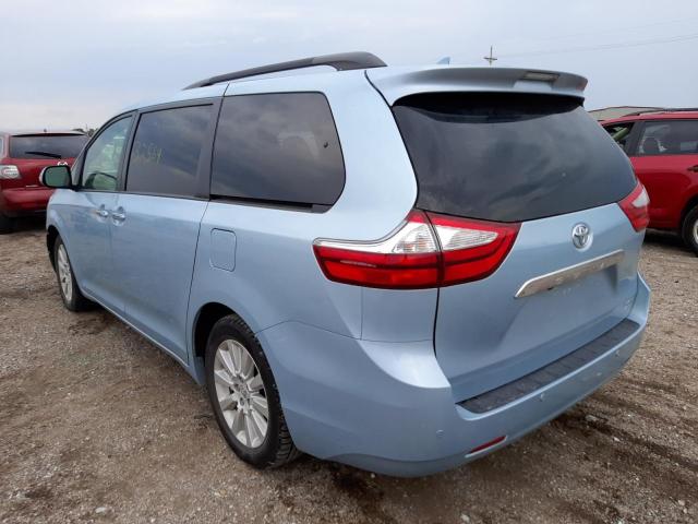 Photo 3 from auction – 2015 TOYOTA SIENNA XLE with VIN 5TDDK3DC3FS113108