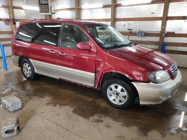 KIA SEDONA EX 2003 with VIN KNDUP131236353218 - Photo from auction