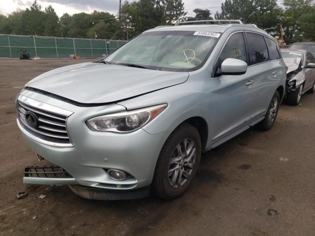 Photo 2 from auction – 2013 INFINITI JX35 with VIN 5N1AL0MNXDC339835