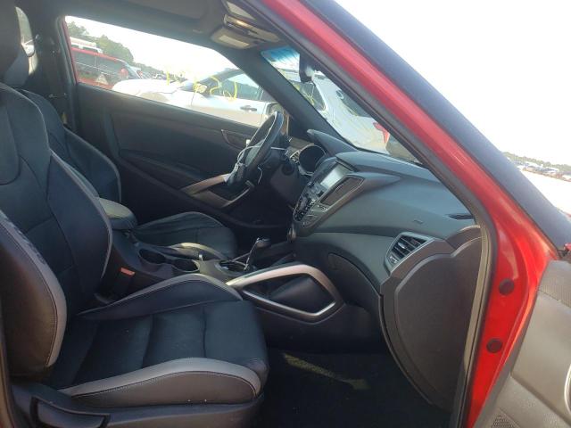 Photo 5 from auction – 2017 HYUNDAI VELOSTER T with VIN KMHTC6AE7HU312544