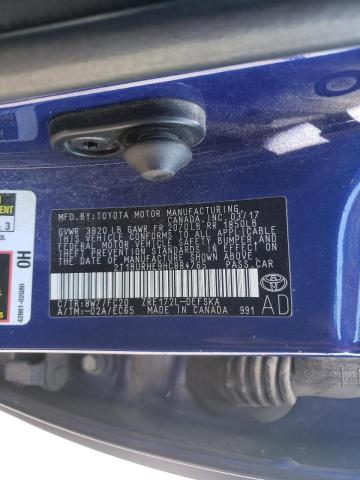Photo 10 from auction – 2017 TOYOTA COROLLA L with VIN 2T1BURHE9HC884765
