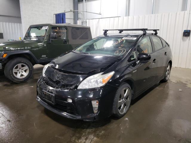 Photo 2 from auction – 2013 TOYOTA PRIUS with VIN JTDKN3DU3D5596240