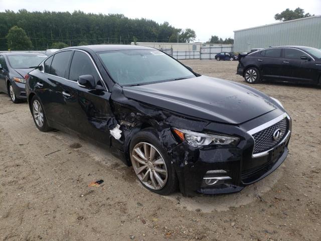 INFINITI Q50 BASE 2015 with VIN JN1BV7AR5FM392624 - Photo from auction