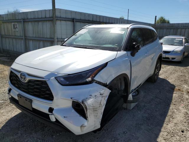 Photo 2 from auction – 2022 TOYOTA HIGHLANDER with VIN 5TDHBRCH9NS552569