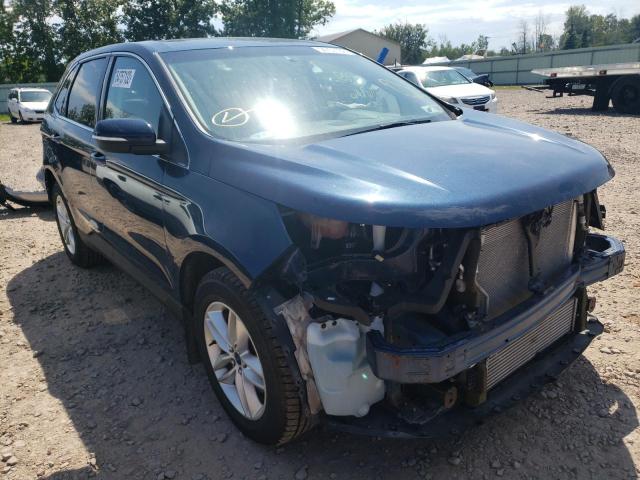 FORD EDGE SEL 2017 with VIN 2FMPK4J95HBB14191 - Photo from auction