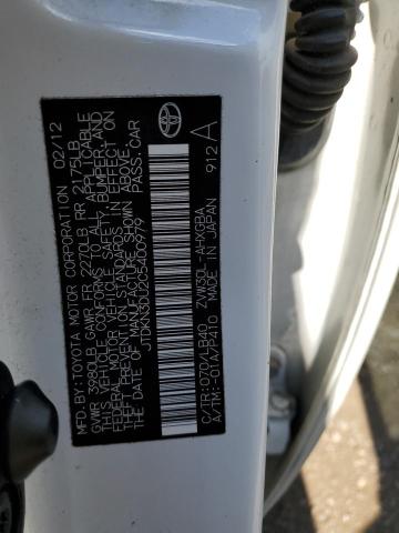 Photo 10 from auction – 2012 TOYOTA PRIUS with VIN JTDKN3DU2C5400979