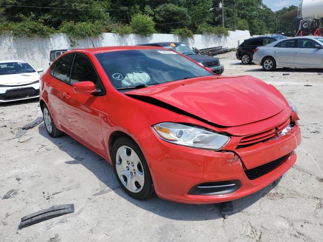 DODGE DART SE 2016 with VIN 1C3CDFAA5GD680206 - Photo from auction