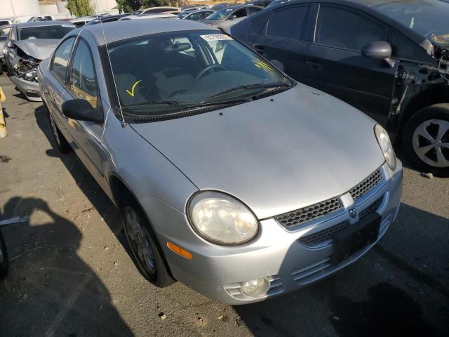 DODGE NEON 2004 with VIN 1B3ES56C74D513924 - Photo from auction
