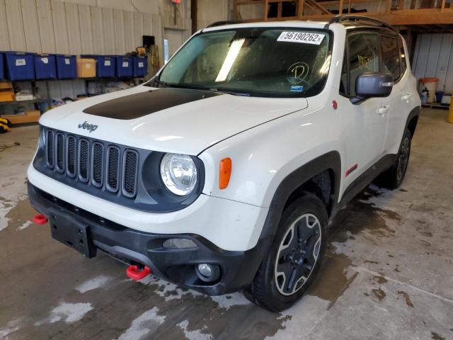 Photo 2 from auction – 2017 JEEP RENEGADE T with VIN ZACCJBCB1HPE52239