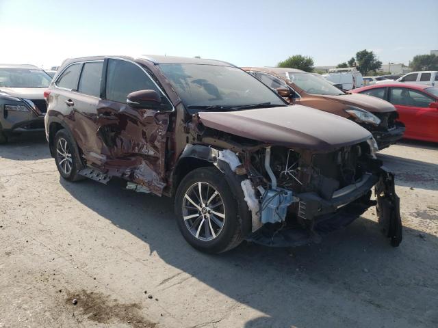 TOYOTA HIGHLANDER 2017 with VIN 5TDJZRFH7HS424411 - Photo from auction