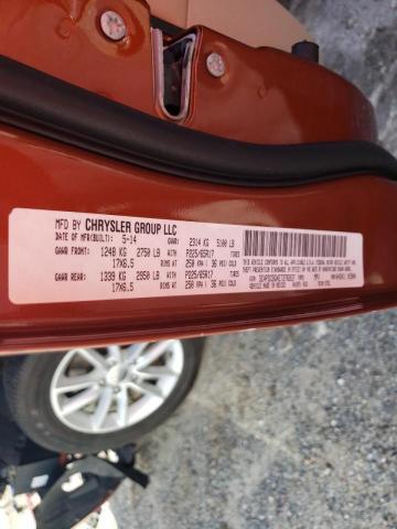 Photo 10 from auction – 2014 DODGE JOURNEY SX with VIN 3C4PDCBGXET276937