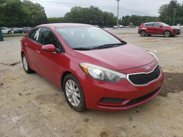KIA FORTE LX 2014 with VIN KNAFX4A69E5140068 - Photo from auction