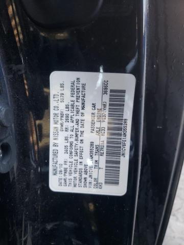 Photo 10 from auction – 2010 INFINITI G37 BASE with VIN JN1CV6FE1AM355289