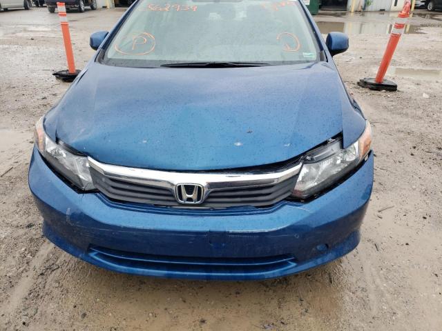 Photo 9 from auction – 2012 HONDA CIVIC LX with VIN 19XFB2F5XCE362934