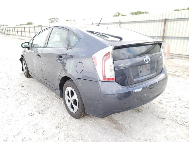 Photo 3 from auction – 2013 TOYOTA PRIUS with VIN JTDKN3DU0D1618301