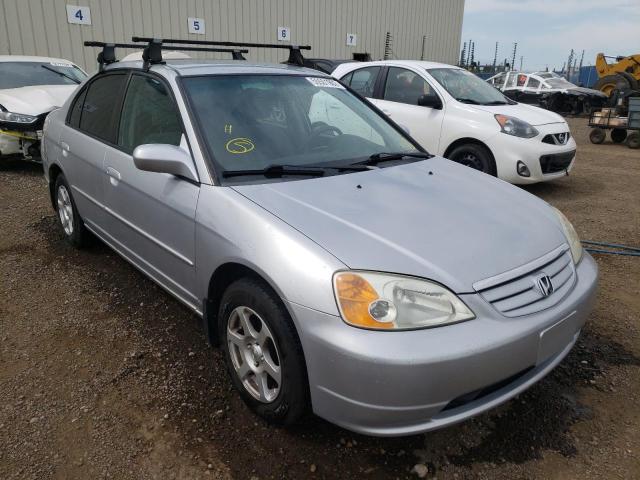 HONDA CIVIC LX 2002 with VIN 2HGES16842H923875 - Photo from auction