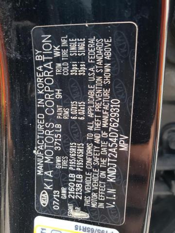 Photo 10 from auction – 2013 KIA SOUL with VIN KNDJT2A54D7629310