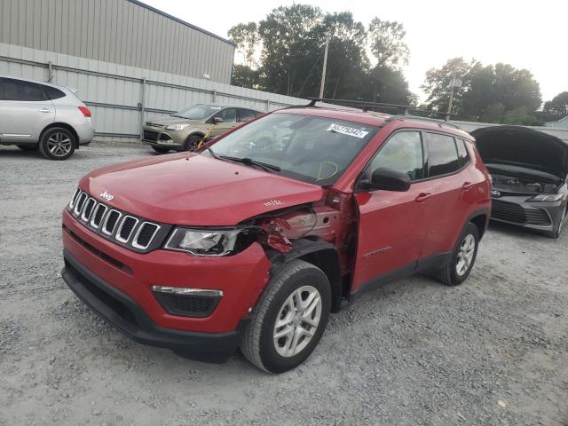 Photo 2 from auction – 2018 JEEP COMPASS SP with VIN 3C4NJCAB7JT461849